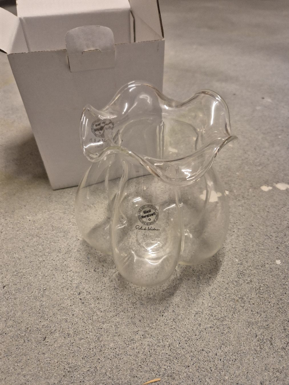 Glasi Hergiswil Vasi & Recipienti: Hergiswiler Vase – Usato da Würenlingen venduto da kuh33