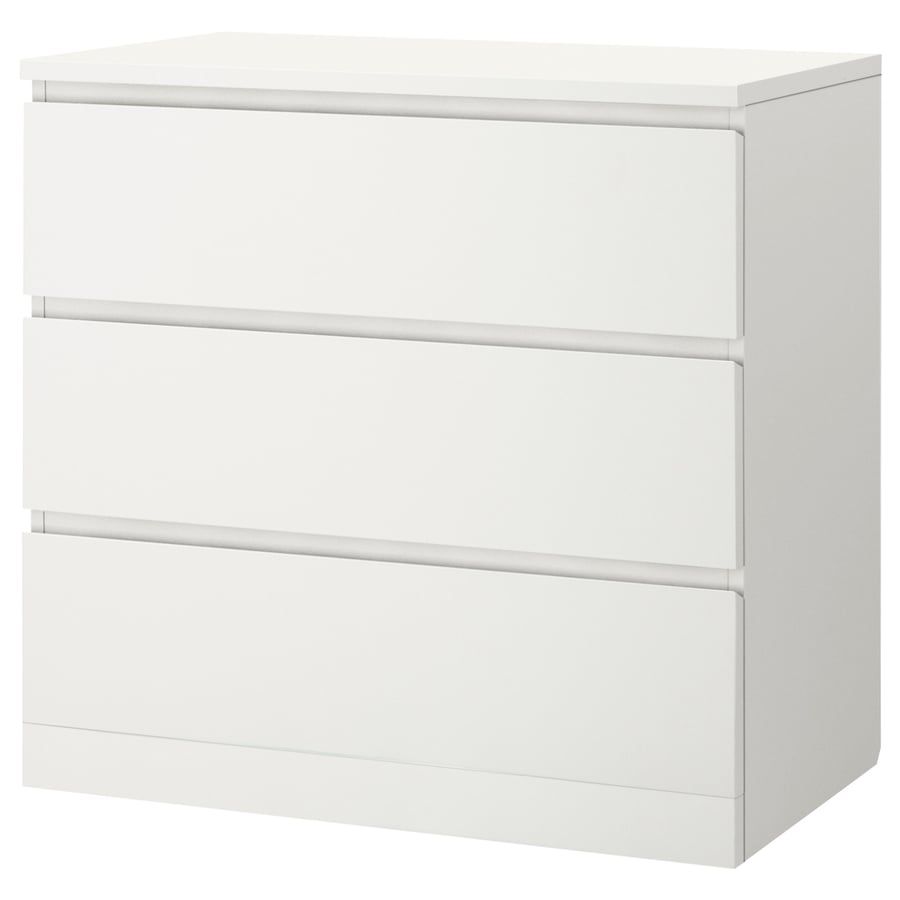 Ikea Cassettiere: Ikea Malm Kommode mit 3 Schubladen – Usato da Worb venduto da kunz1992
