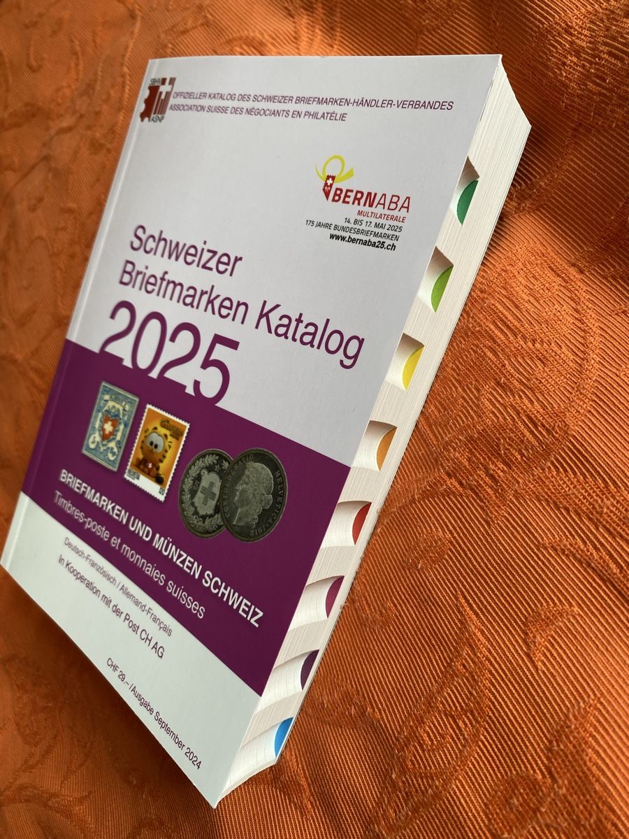 Livres: Schweizer Briefmarken Katalog 2025 – D'occasion à Utzigen par Lasagne99 1