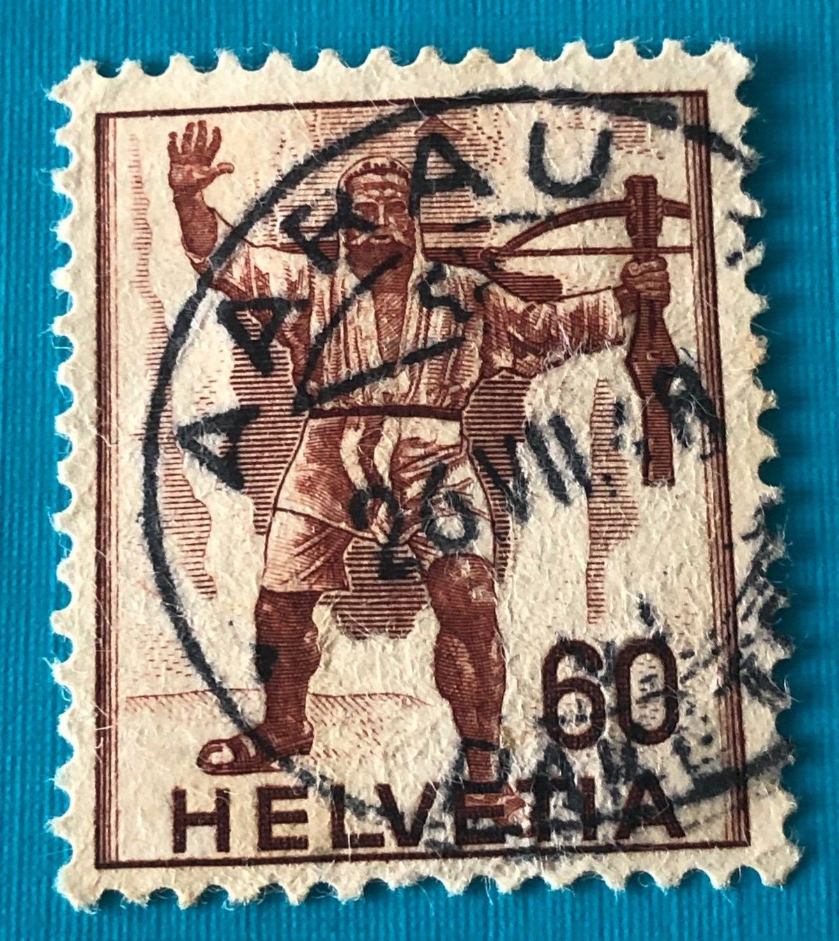 Tutti i francobolli: Nr.244 mit Vollstempel Aarau – Usato da Aarau venduto da Billa007