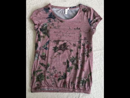 Damenshirt Blumenprint Gr. XS, Top Zustand!