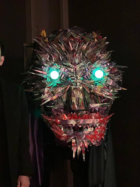 Sculture & Statue: Schädelskulptur mit Aluminium dekoriert – Usato da Egliswil venduto da hem_7t2b 1