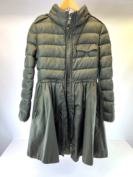 Khaki MIU MIU Damen Daunen- Mantel / Coat / Jacke (Gr. 40) (Gebraucht ...