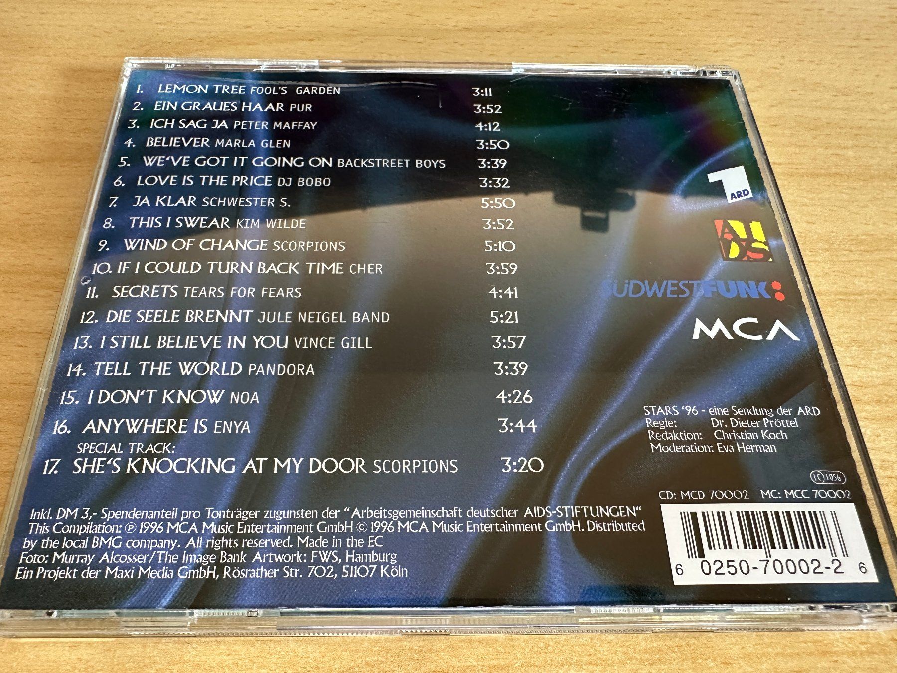 CDs: Various – Stars 96 – Gebraucht aus Rikon im Tösstal von Alpenmutz 1