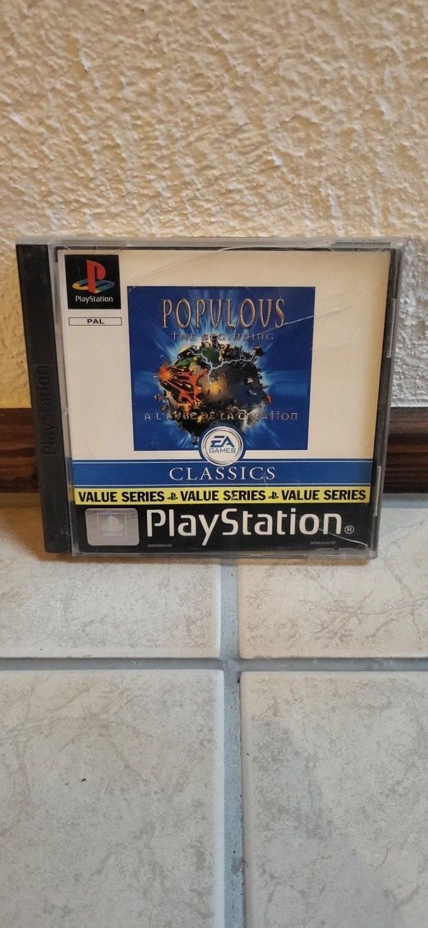 Sony Giochi: PS1 Spiel – Populous – Usato da Münsingen venduto da Heroism2010