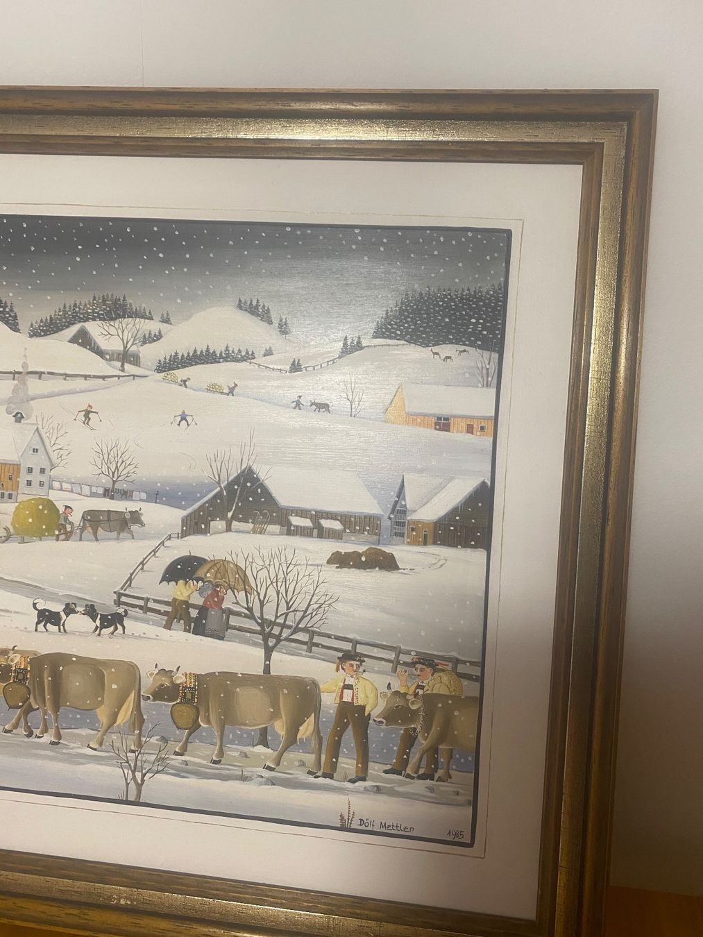 Dipinti: Appenzeller Winterbild – Usato da Eichberg venduto da Peter0231 4