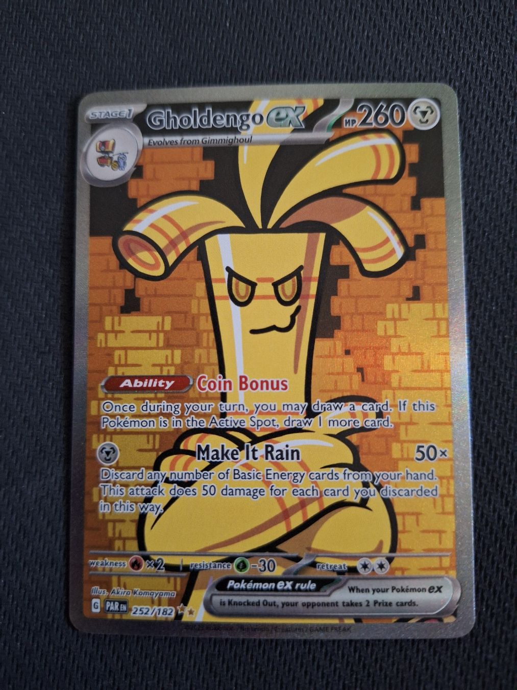 Pokémon Carte collezionabili: Pokemon Karte (PAR 252) – Nuovo (secondo la descrizione) da Obernau venduto da gig_g7j8
