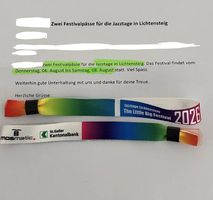 2x Festivalpass Jazztage Lichtensteig 2026 (3 Tage)