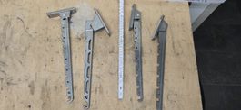 Vintage Schwerlast Regalträger, Metall, Set, Werkstatt, top!