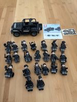 Klemmbaustein Minifiguren Swat Einheit