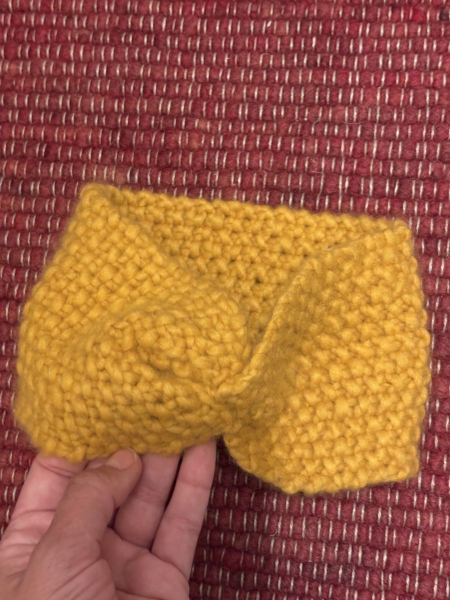 Accessori per capelli: Cashmere Mustard Yellow Knitted Headband – Nuovo (secondo la descrizione) da Nyon venduto da My_wardrobe 2