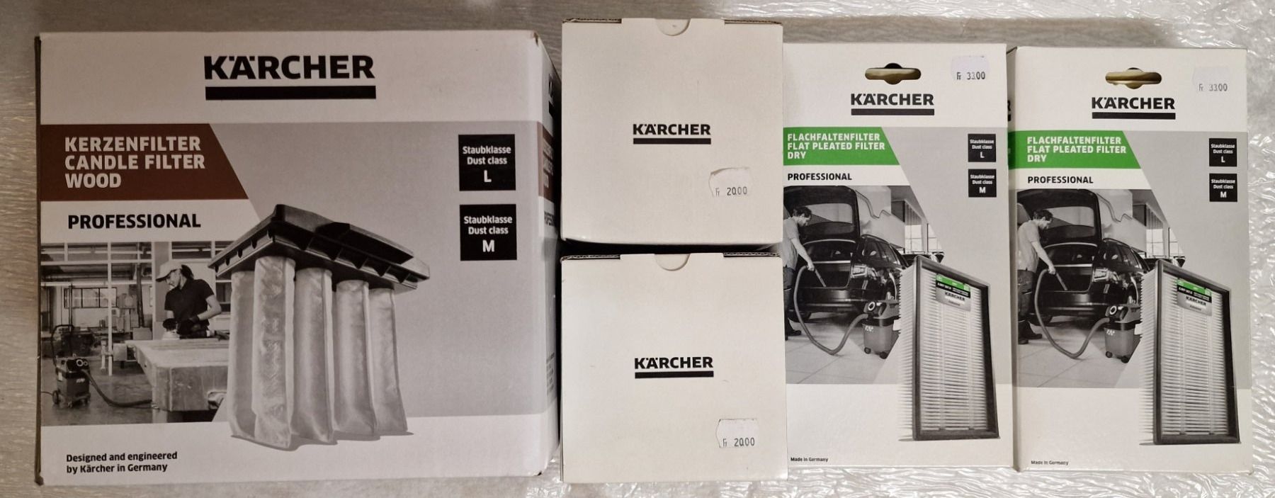 Kärcher Aspirapolveri & Accessori: Kärcher Staubsaugerfilter – Nuovo e nell'imballaggio originale da Ermenswil venduto da Walkest 1