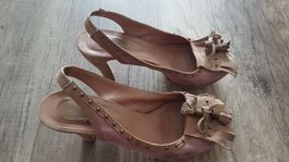 Leder Pumps / Schuhe