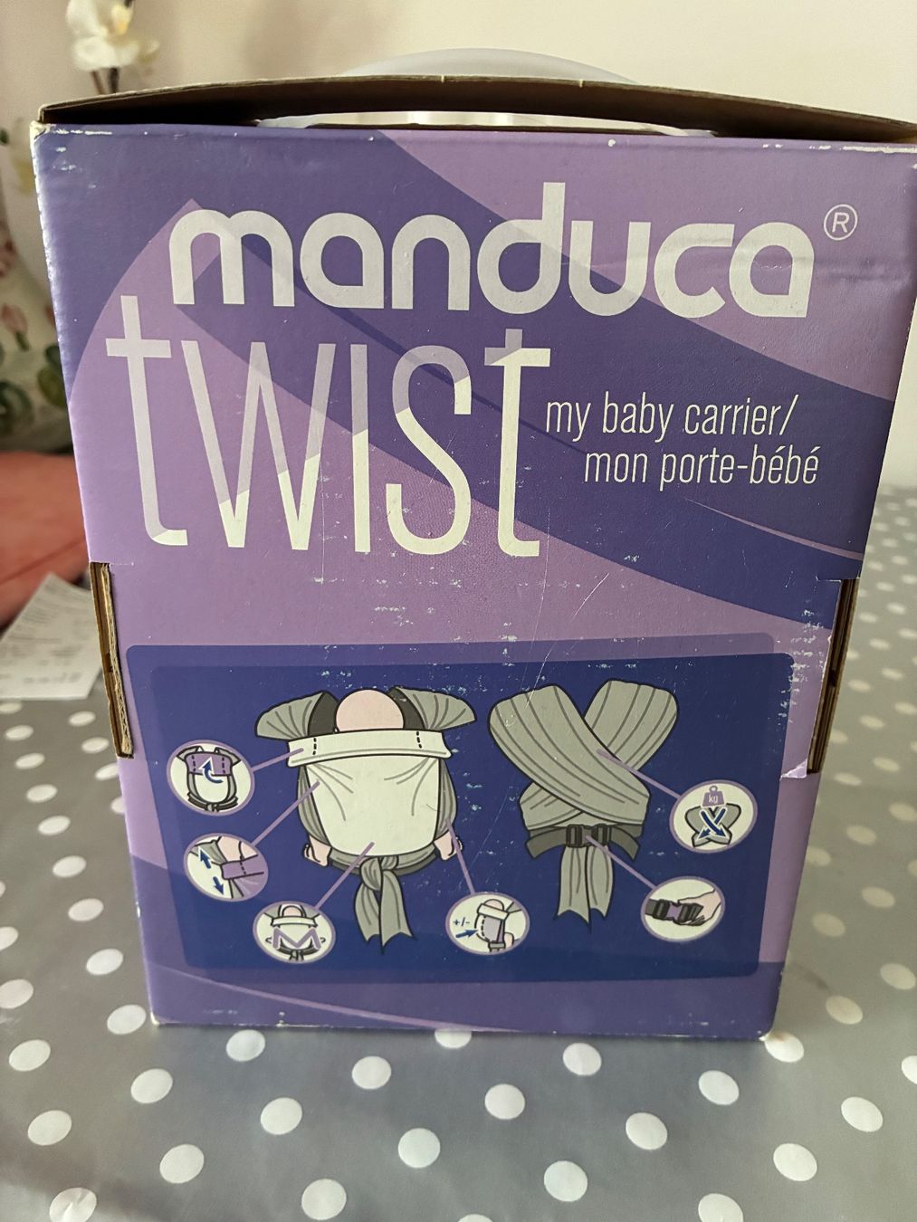 Manduca Bauch- & Rückentragen: Manduca Twist porte-bébé – Gebraucht aus Bellelay von Cinderella44 2