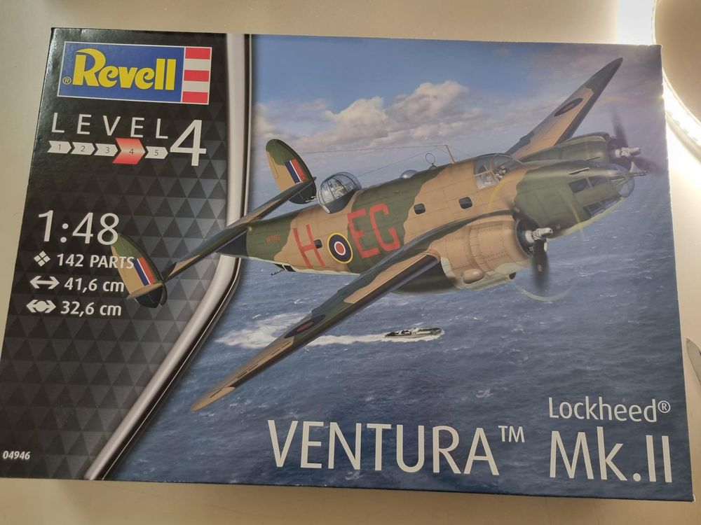 Lockheed VENTURA Mk.II - 2 RAF-Versionen baubar! (Neu (gemäss ...