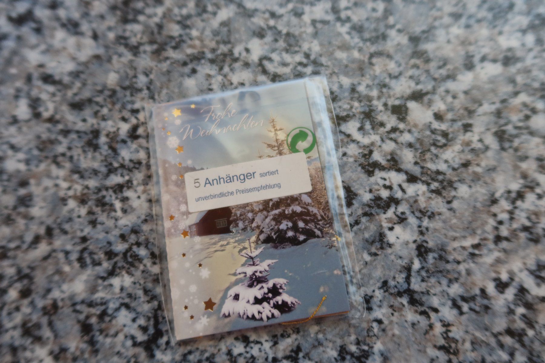 Anhänger: 5 Anhänger Weihnachten – Neu und originalverpackt aus Täuffelen von Cindybussy