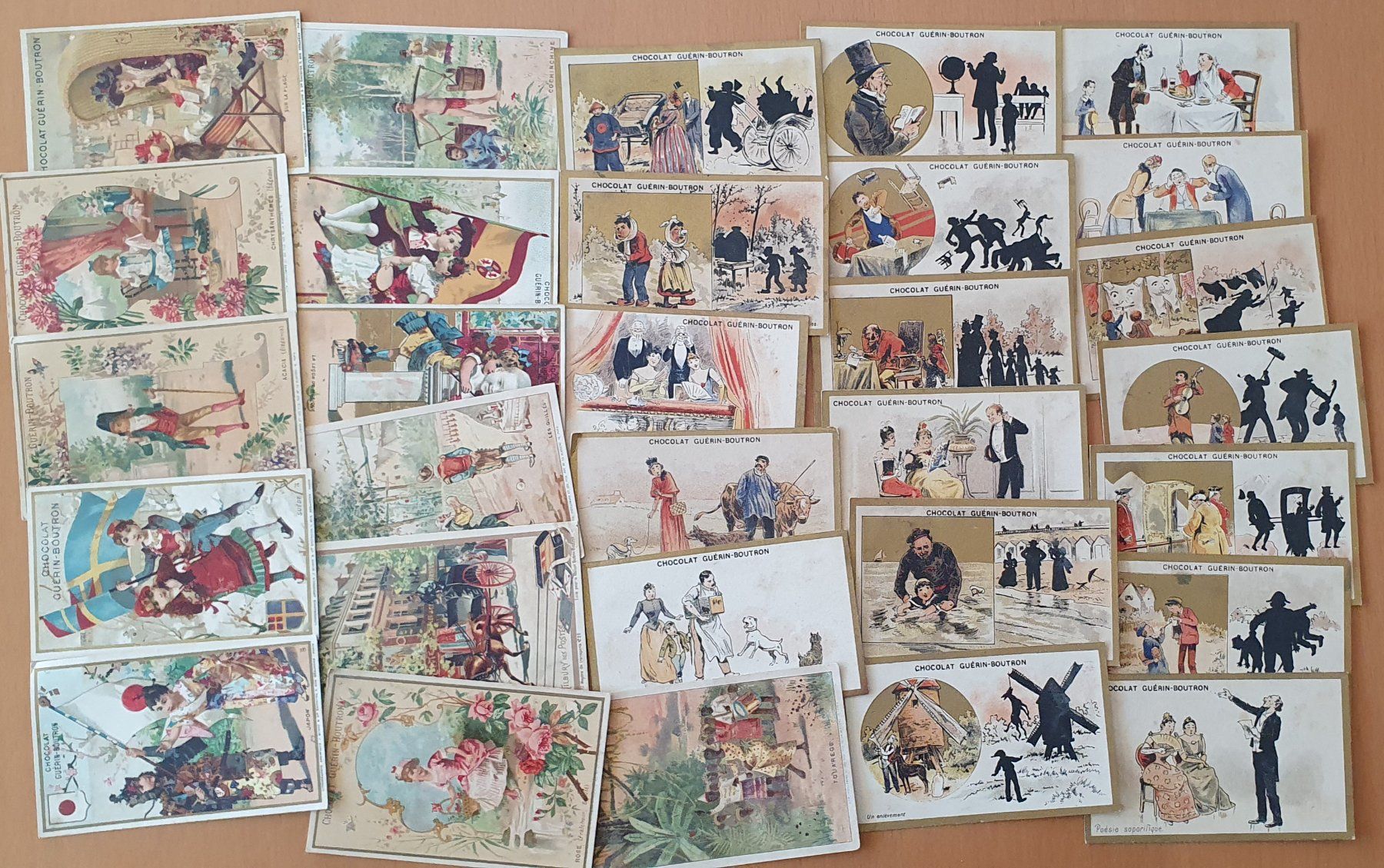 Carte collezionabili: 150 Werbebildern CHOCOLAT GUÉRIN-BOUTRON 1889 – Usato da Kreuzlingen venduto da Rschweiz1 5