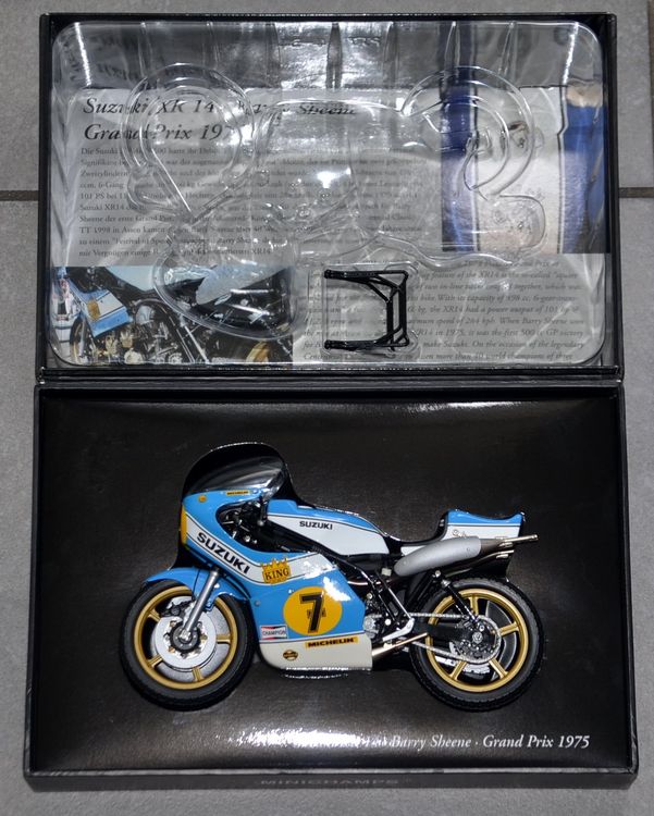 Minichamps 1:12 Suzuki XR14 B.Sheene GP 1975 | Kaufen auf Ricardo