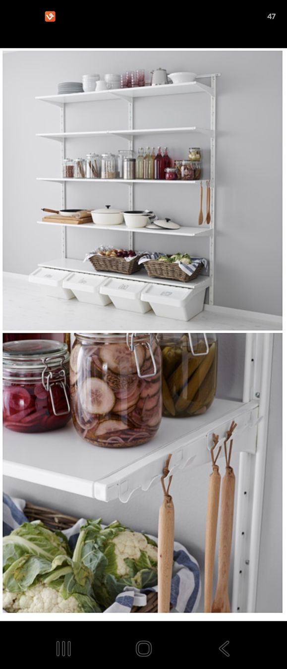 Schränke: IKEA ALGOT Wandsystem / offener Kleiderschrank – Gebraucht aus Huttwil von Rahanny01 4