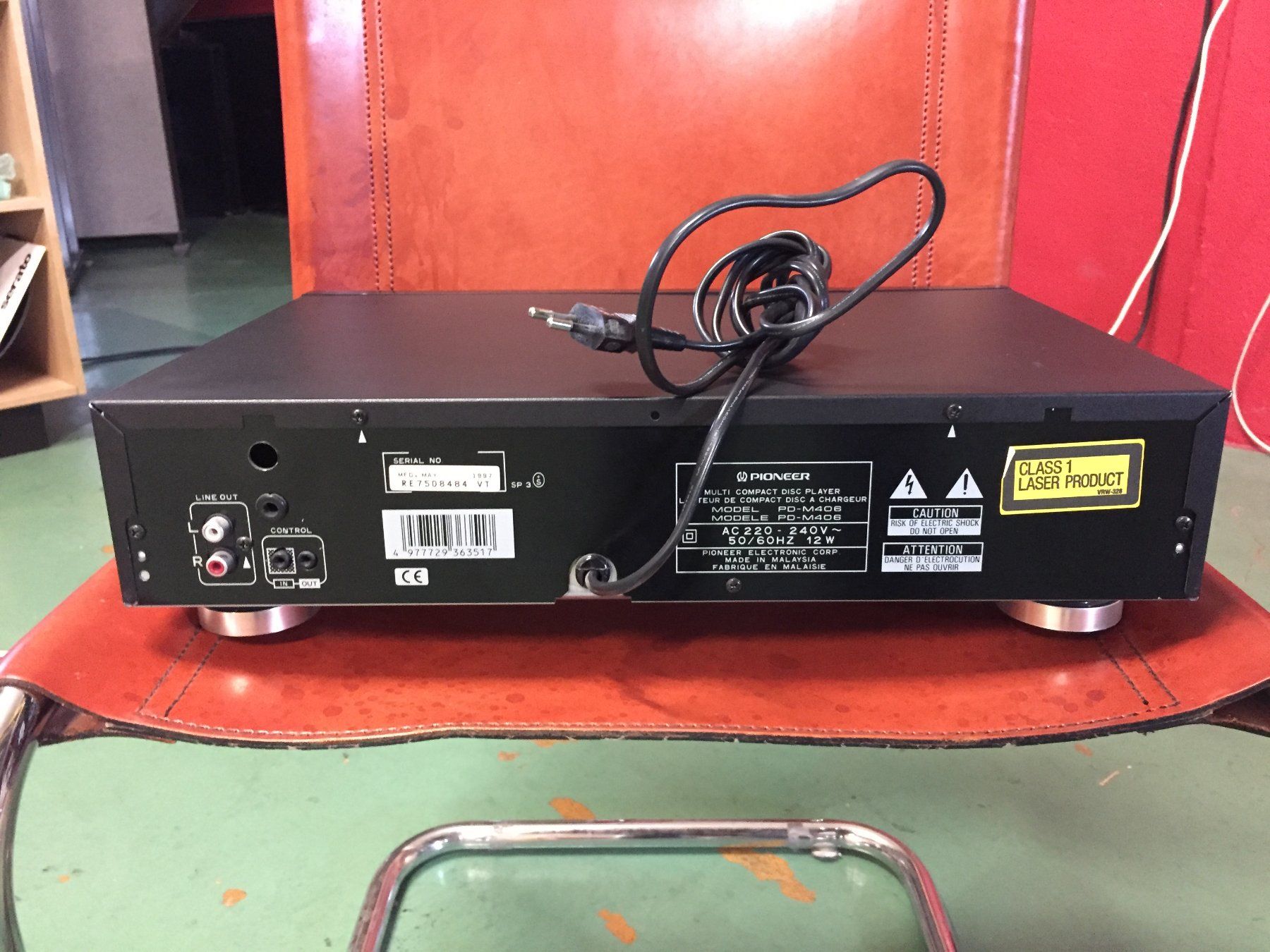 Pioneer Multimediaplayer & Streamer: Pioneer PD-M406 Multi CD Player (6-Disc) – Defekt aus Spiez von  5