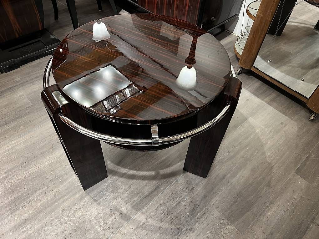 Tische: Table basse art déco ébène de macassar  – Gebraucht aus Mollens VD von espritartdeco 5
