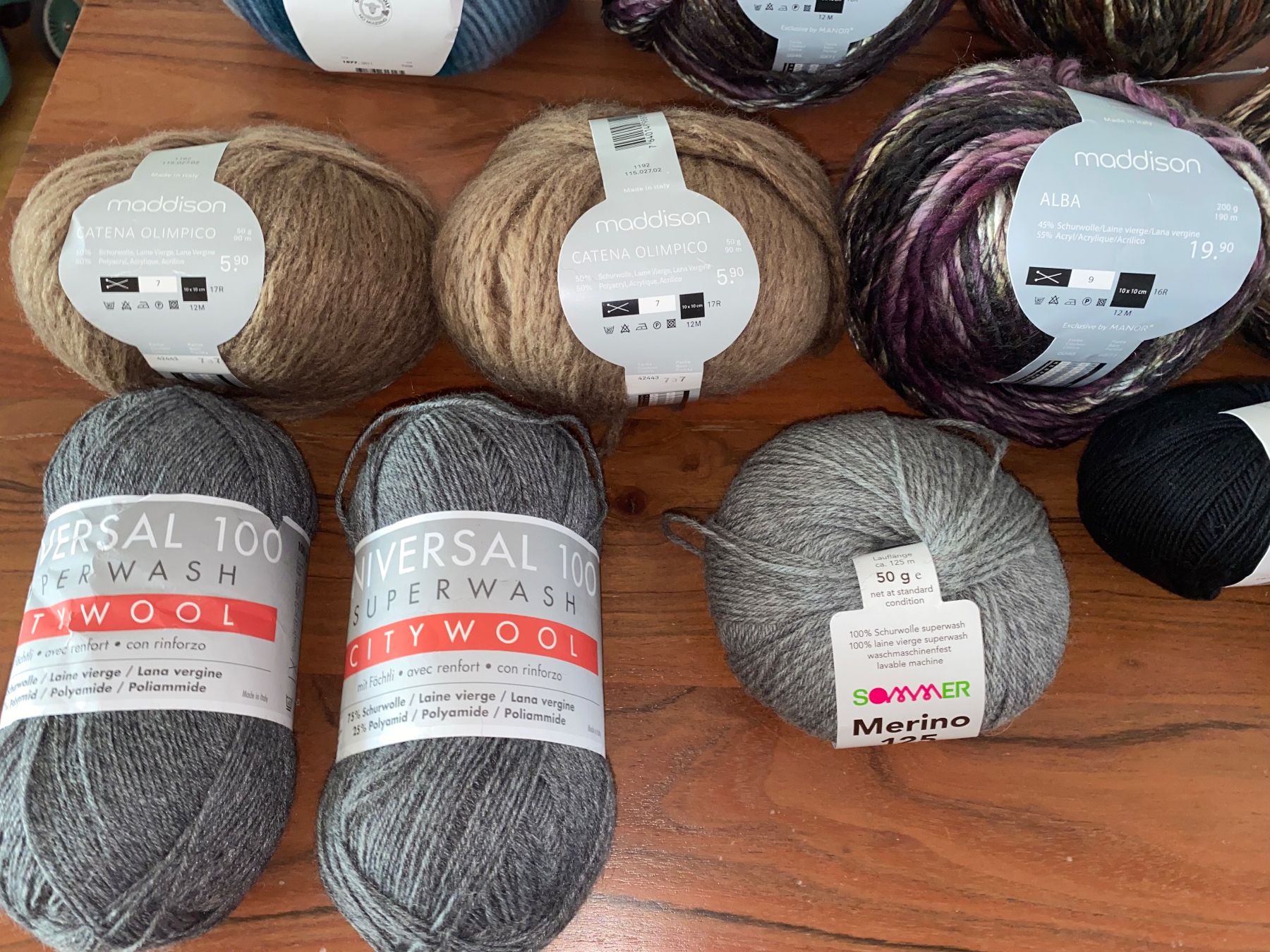 Wolle: Strickgarn divers - Merino, etc... – Neu (gemäss Beschreibung) aus Rotkreuz von mia_dc2r 2
