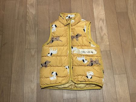 Kinderweste mit Hunde Muster, Grösse 98/104, Top Zustand