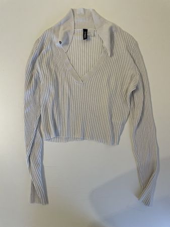 H&M Strickpullover, Gr. M, Rippstrick, Top Zustand!