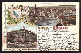 Litho Zürich, Waarenhaus F. Jelmoli AG,