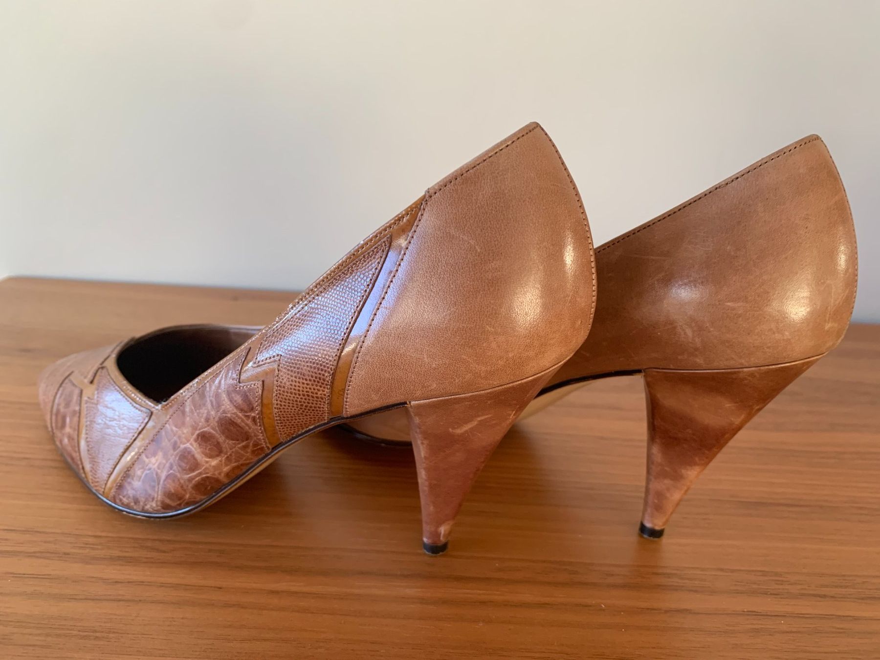 Gabor Scarpe da donna: Schuhe Gaber, echtes Leder Grösse 37 – Usato da Laax GR venduto da wil_66wq 1