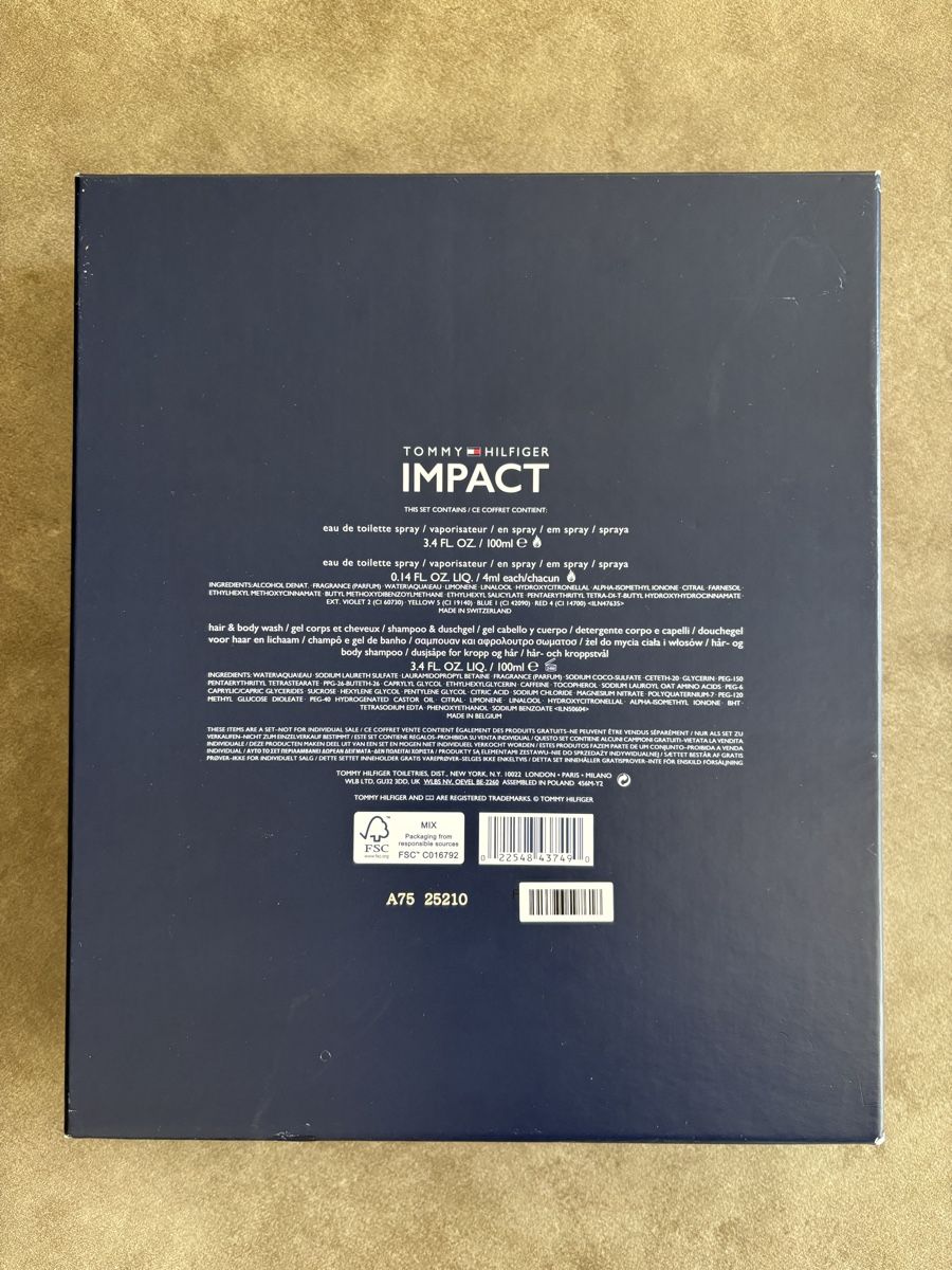 Tommy Hilfiger Profumi & Eau de Toilette: Tommy Hilfiger Impact 100ml – Nuovo e nell'imballaggio originale da Brütten venduto da EniMir 3