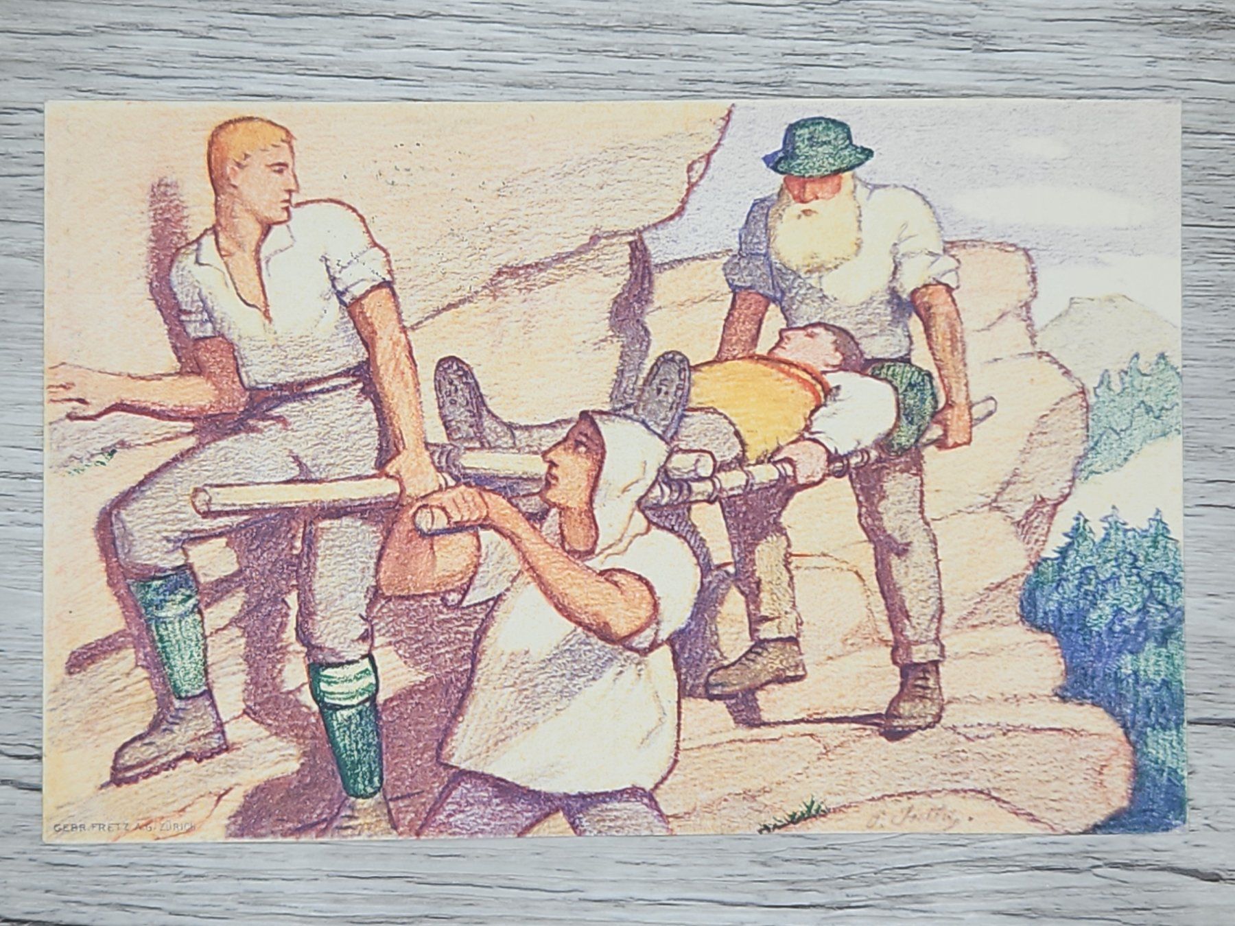 Tutti i francobolli: CL16 Carte Postale + Timbre Suisse 1921 – Usato da Cousset venduto da Patrick_Collections 1