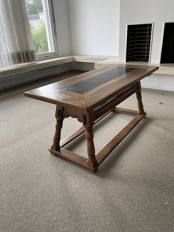 Tische: schiefer-Massiv holz Salontisch – Gebraucht aus Rüschlikon von cmercedes01 1
