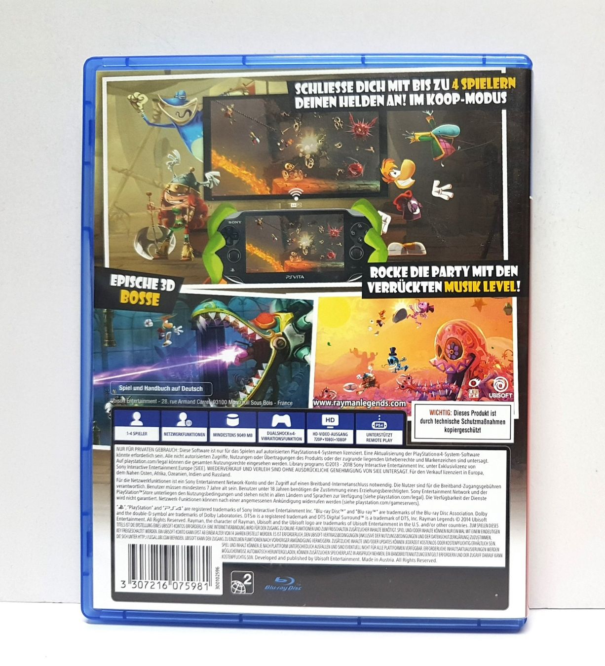 Sony Giochi: Rayman Legends Rock die Party   PS 4 – Usato da Schüpfheim venduto da Games_Spielkonsolen 3