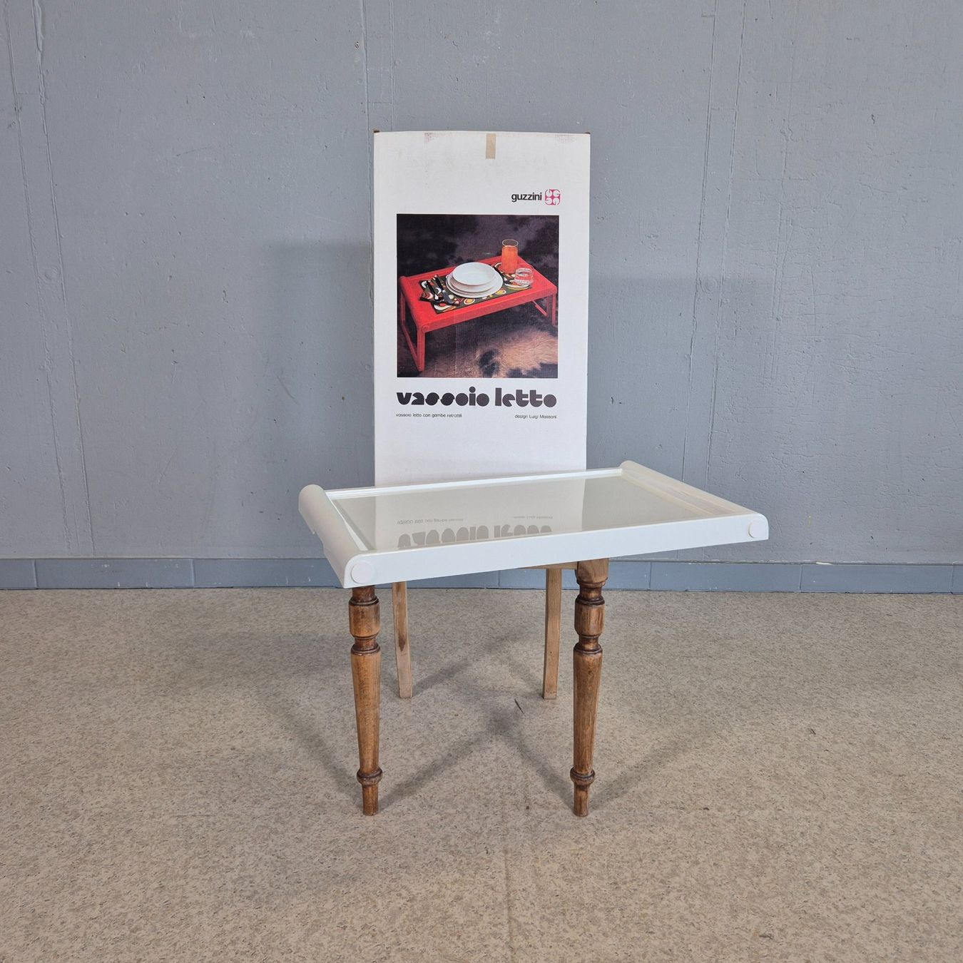 Piatti di portata: Vintage Guzzini Bett - Tablett Service Tableau mit OVP – Usato da Nottwil venduto da Wondewa-Shop 1