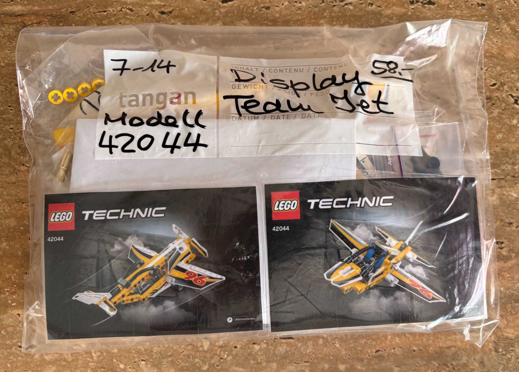 Lego Giocattoli: Lego Display Team Jet Model 42044 – Usato da Dörflingen venduto da verena052 4