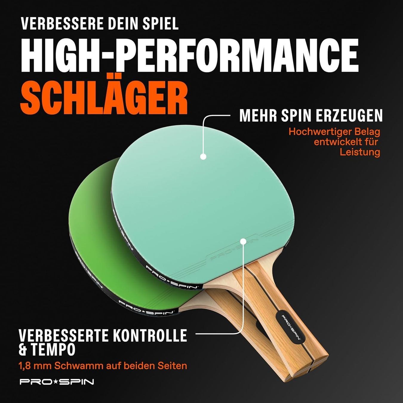 Spiele: Hochleistungs-Tischtennis Set – Neu und originalverpackt aus Nuglar von SaleRitter 2