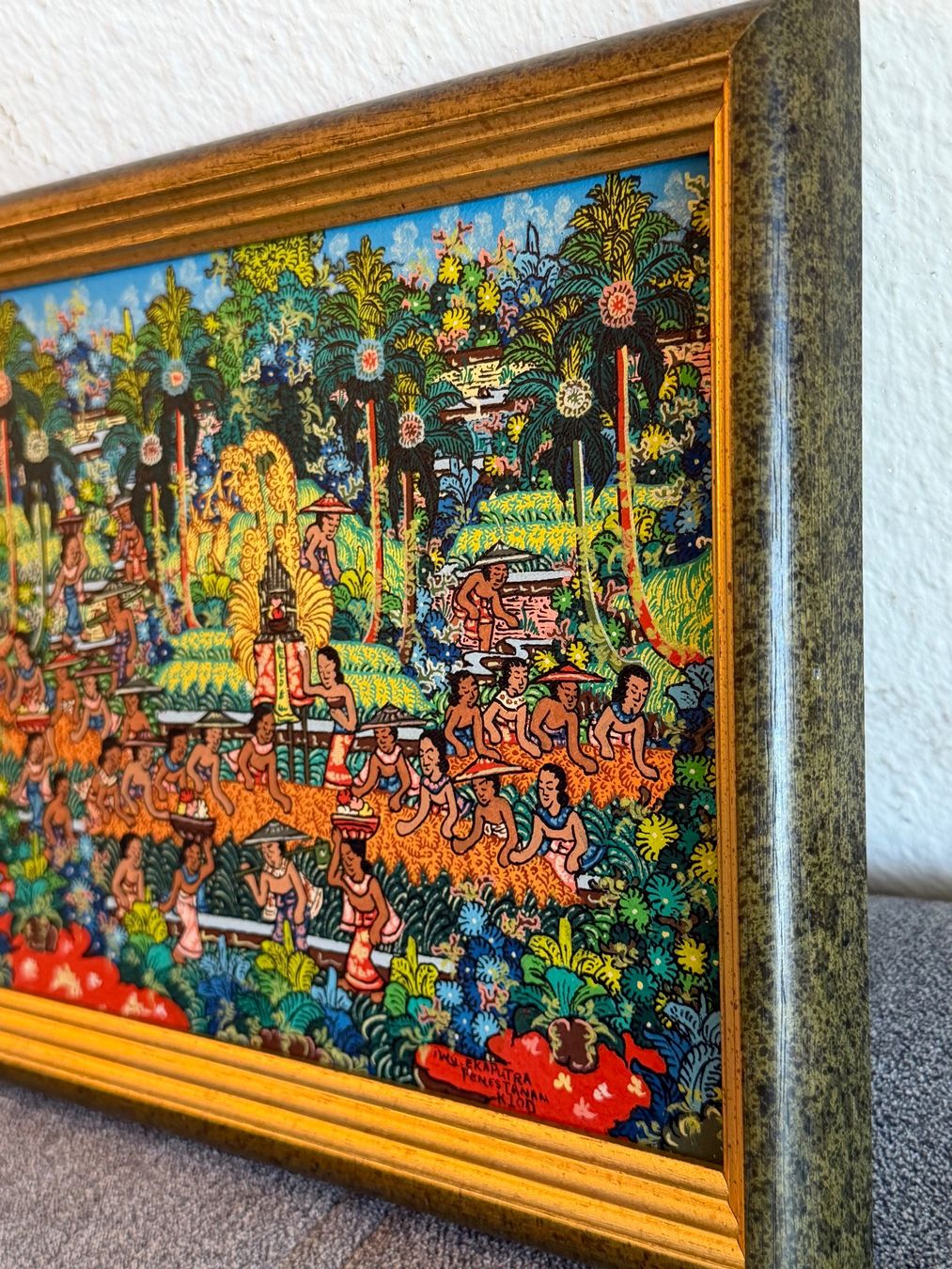 Dipinti: I W. Ekaputra UBUD BALI Gemälde – Usato da Basel venduto da PAUL_ART 7