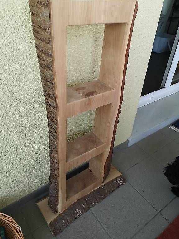 Scaffali: Dekogestell aus massivem Kirschbaumholz – Usato da Frasnacht venduto da Kumali0 1