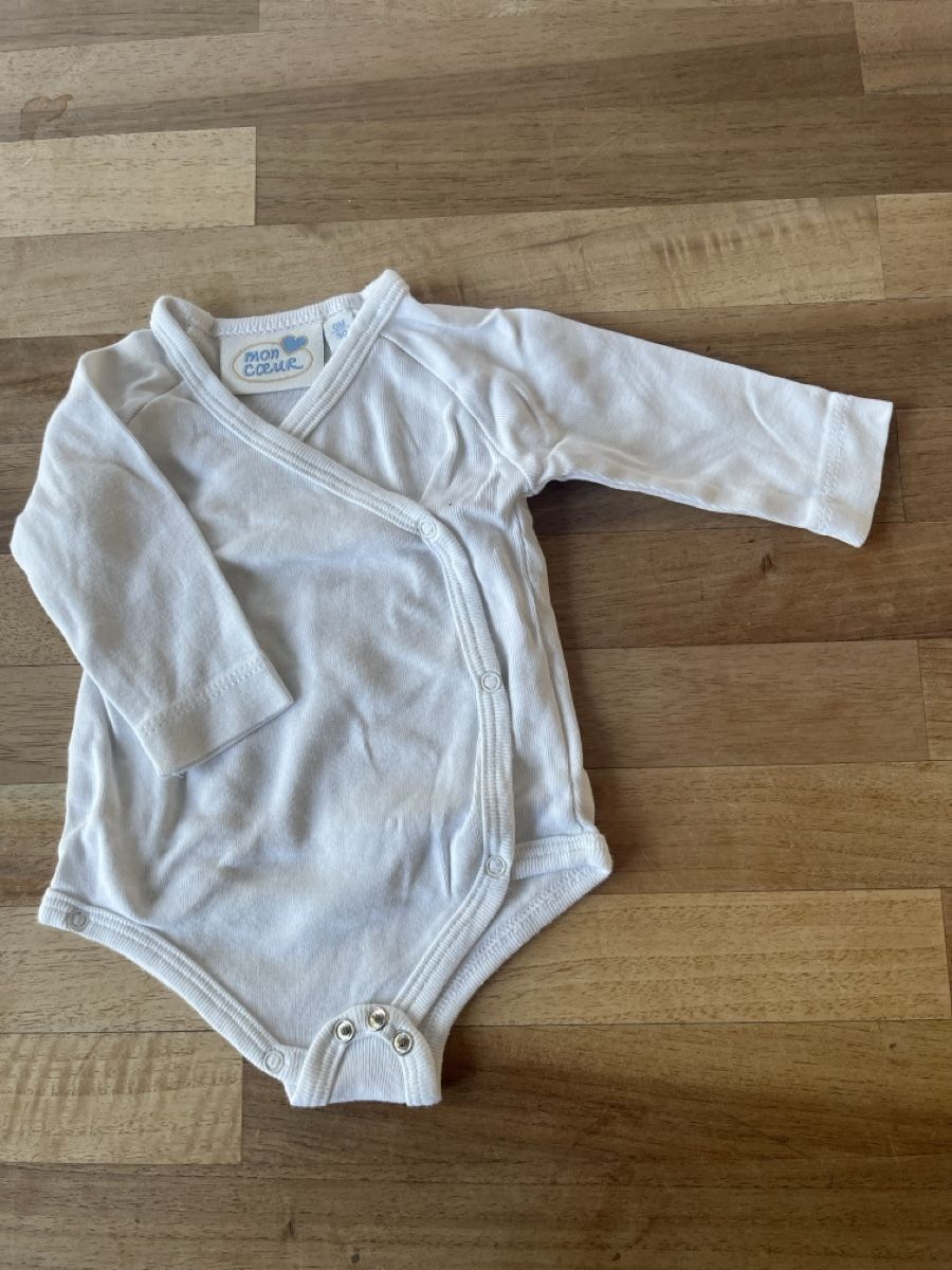 Unterwäsche: Baby Bodys Gr. 50 Langarm Newborn – Gebraucht aus Basel von HugChristine 5