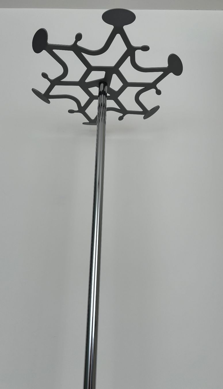 Guardaroba: FIORA Design-Garderobe Schirmständer - verchromt – Nuovo (secondo la descrizione) da Bottmingen venduto da marktplatz-moebel 2