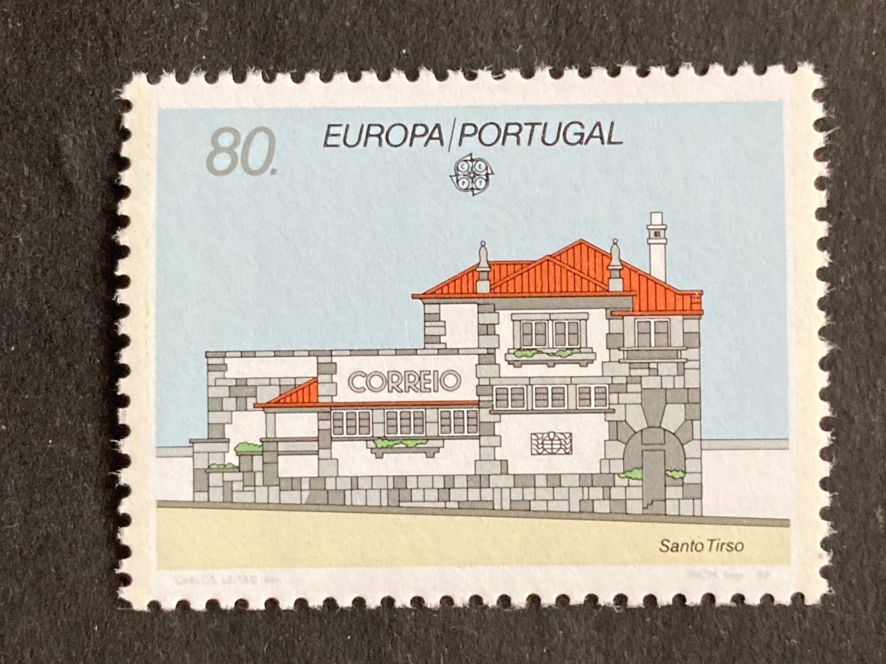 Tutti i francobolli: Portugal 1990 Europa CEPT Postgebäude – Nuovo (secondo la descrizione) da Winterthur venduto da schnueps