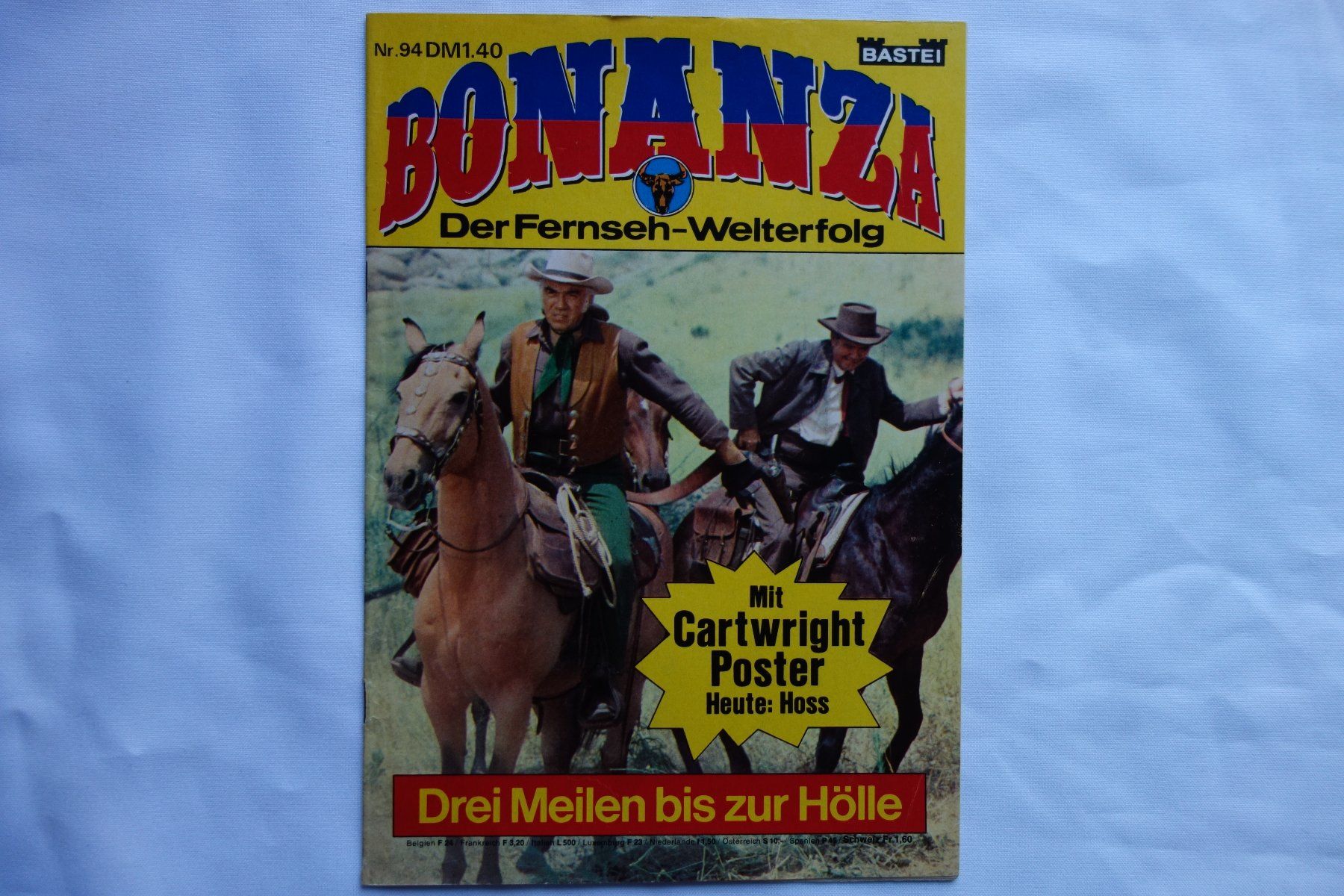 Fumetti: BONANZA - Nr. 94 - Gratis Versand ! – Usato da Luzern venduto da ron_35