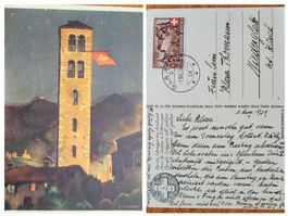 Bundesfeierkarte Nr. 67 Für die Schweizer im Ausland Gt 1939