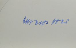 Albrecht Goes (1908-2000) Schriftsteller - Autogramm