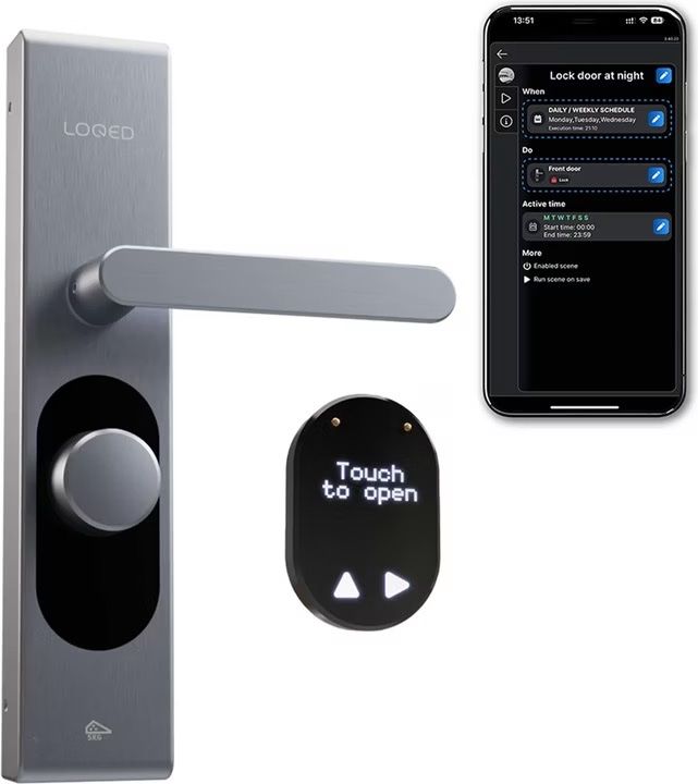 Schlösser: LOQED Touch Smart Lock Türschloss – Neu (gemäss Beschreibung) aus Meierskappel von Abc_swiss_shop