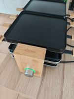 Koenig Bamboo Raclette Grill LED 8 Personen