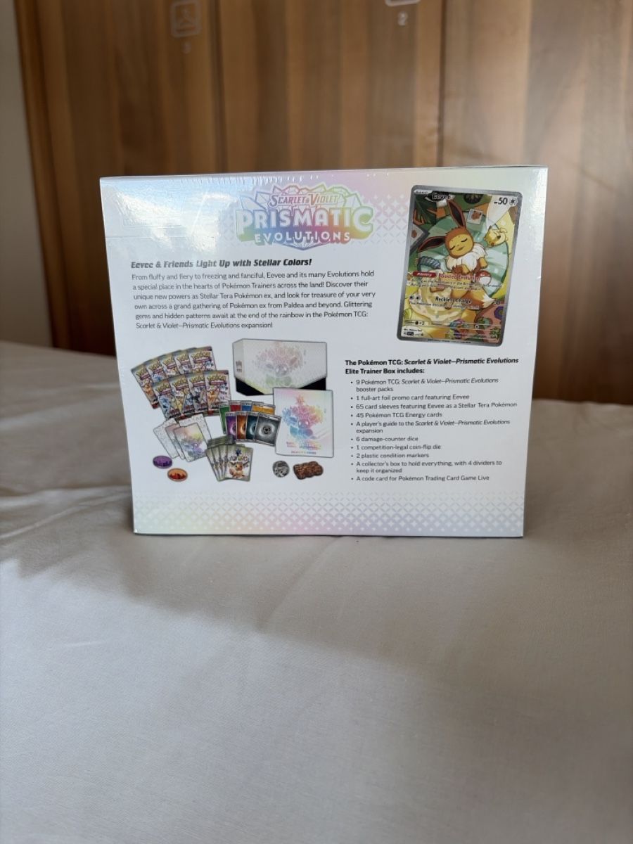 Pokémon Carte collezionabili: Prismatic Evolutions Elite Trainer Box – Usato da Hettlingen venduto da SanCor7206 2