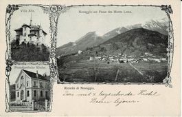 Ricordo di NOVAGGIO TI sehr schöne Mehrbildkarte gel. 1913!