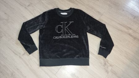 Calvin klein Samtpullover Gr S  Top Zustand
